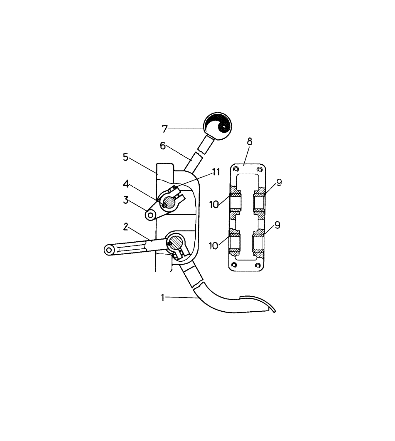 Рычаг 50-74-154